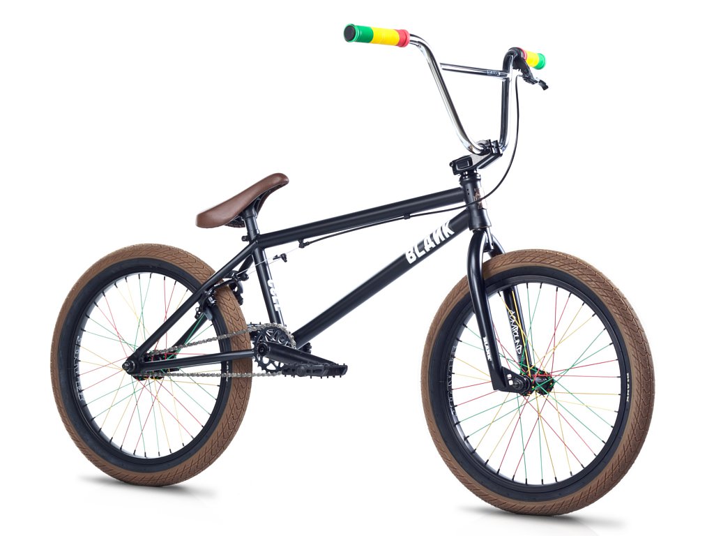 BLANK Bikes "Cell" 2016 BMX Bike Matte Black kunstform BMX Shop