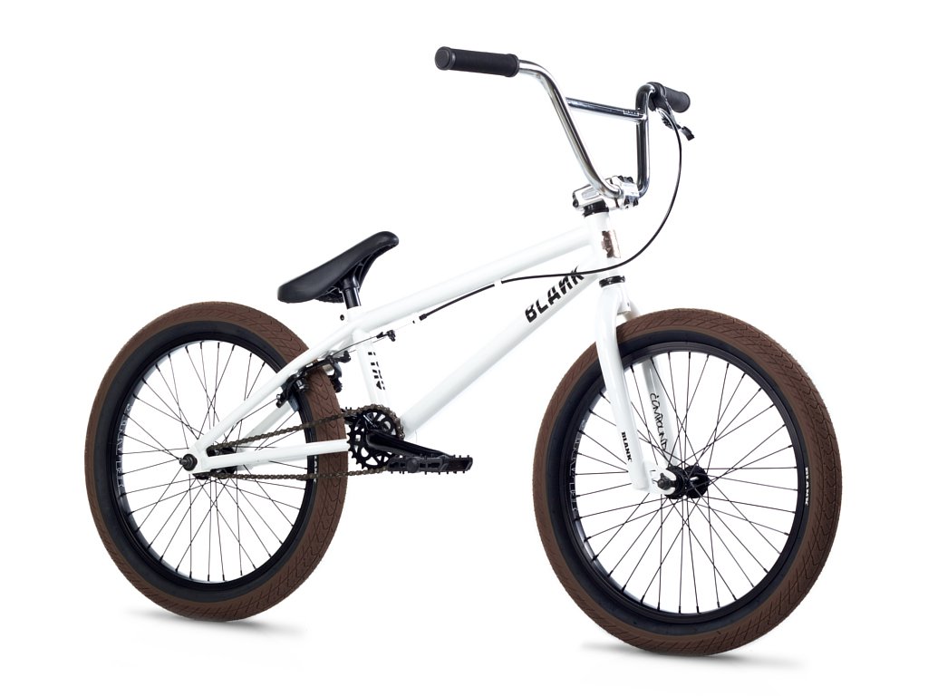 BLANK Bikes "Tyro" 2016 BMX Rad Gloss White kunstform BMX Shop