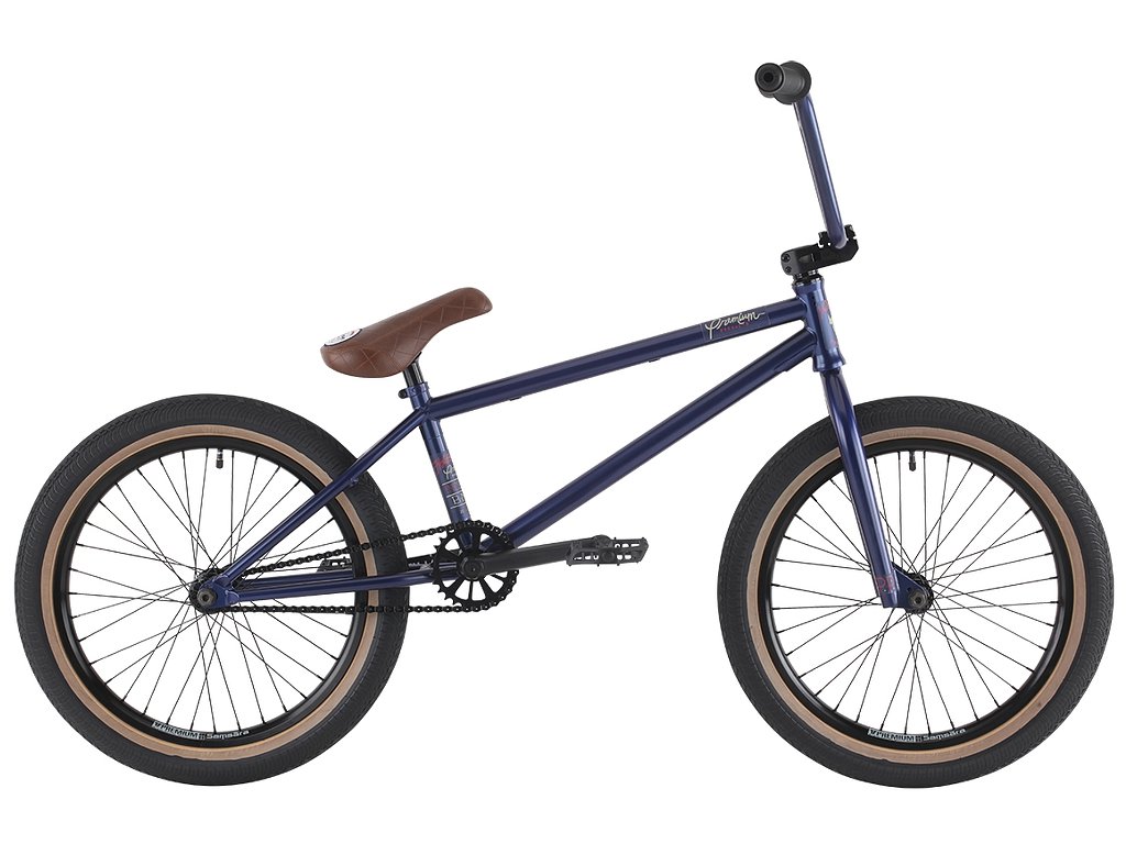 bmx frame blue
