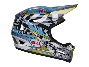 Bell "Sanction 2 DLX MIPS" Fullface Helmet - Caiden Gloss Black/White