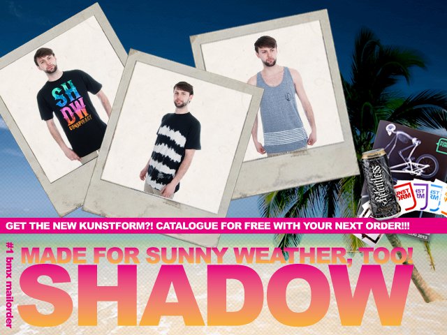 Enjoy spring with new stuff from Shadow, Alone BMX, Diamondback