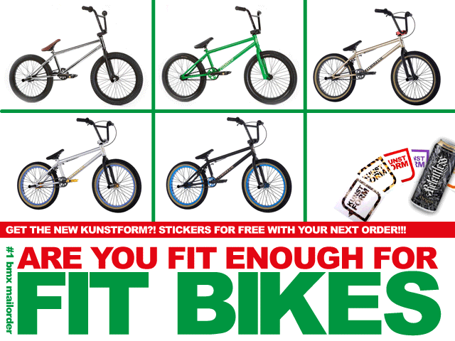 Starting in the spring with Fit 2013 BMX bikes!