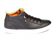 Almond "Belmont" Shoes black/orange