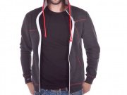 Chico Clothing "Slice grey/red" Zipper