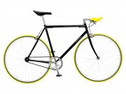 Foffa "Prima" 2011 Fixed Gear Bike black/yellow