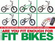Starting in the spring with Fit 2013 BMX bikes!