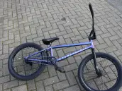 wethepeople "Message" 2019 BMX Rahmen - Galactic Purple