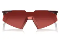 100 Percent "A2" Sunglasses - Brown/Red Gradient Lens / Run Soft Tact Chocolate