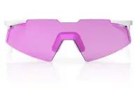 100 Percent "A2" Sonnenbrille - HiPER Pink Lavender Lens / Aspire Matte White