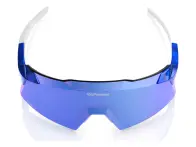 100 Percent "Aerocraft" Sonnenbrille - Red Bull Bora HiPER Royal Blue Mirror Lens / Gloss Blue Holog