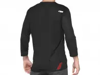 100 Percent "Airmatic" Jersey 3/4 Longsleeve - Black/Red