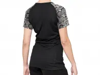 100 Percent "Airmatic Woman" T-Shirt - Black/Python