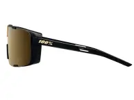 100 Percent "Eastcraft" Sunglasses - Mirror Lens / Soft Tact Black
