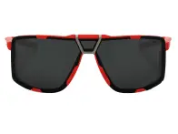 100 Percent "Eastcraft" Sunglasses - Mirror Lens / Soft Tact Red