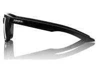 100 Percent "Erba" Sunglasses - Grey Polarized Lens / Polished Black