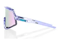 100 Percent "Glendale" Sunglasses - HiPER Mirror Lens / Polished Translucent Lavender