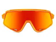 100 Percent "Glendale" Sunglasses - HiPER Mirror Lens / Soft Tact Neon Orange
