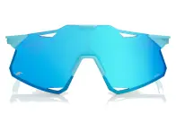 100 Percent "Hypercraft" Sonnenbrille - Tatis 4 Blue Topaz Mirror Lens / Soft Tact Blue