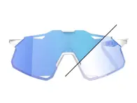 100 Percent "Hypercraft" Sunglasses - Bastille LE Photochromic Lens - Grey