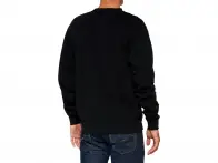 100 Percent "Icon Crewneck" Pullover - Black
