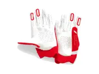100 Percent "iTrack Youth" Gloves - Red/Grey (Kids)