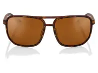 100 Percent "Konnor" Sonnenbrille - Peakpolar Lens / Soft Tact Havana