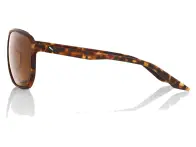 100 Percent "Konnor" Sonnenbrille - Peakpolar Lens / Soft Tact Havana