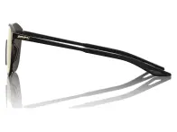 100 Percent "Legere Round" Sonnenbrille - HiPER Gold 24K Mirror Lens / Matte Black