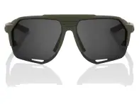 100 Percent "Norvik" Sunglasses - Smoke Lens / Soft Tact Army Green