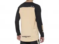 100 Percent "R-Core X" Jersey Longsleeve - Black/Peach