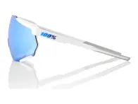 100 Percent "Racetrap 3.0" Sunglasses - HiPER Lens / Matte White