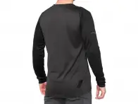 100 Percent "Ridecamp" Jersey Longsleeve - Black/Charcoal