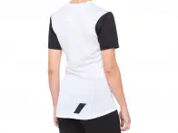 100 Percent "Ridecamp Jersey Women" T-Shirt - White/Black