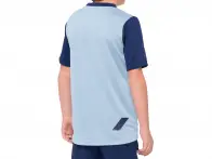 100 Percent "Ridecamp Youth" Jersey T-Shirt - Light Slate/Navy (Kids)