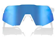 100 Percent "S3" Sunglasses - HiPER Mirror Lens / Matte White