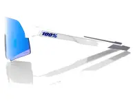100 Percent "S3" Sunglasses - HiPER Mirror Lens / Matte White