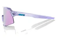 100 Percent "S3" Sunglasses - HiPER Mirror Lens / Polished Translucent Lavender