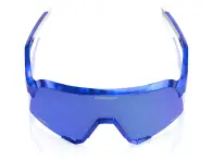 100 Percent "S3" Sunglasses - Red Bull Bora HiPER Royal Blue Mirror Lens / Gloss Blue Holographic