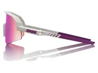 100 Percent "Slendale SL" Sunglasses - Multilayer Mirror Lens / Matte Chalk