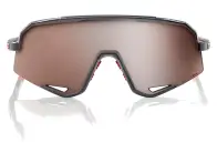 100 Percent "Slendale" Sunglasses - HiPER Multilayer Mirror Lens / Gloss Carbon Fiber