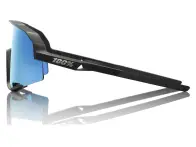 100 Percent "Slendale" Sunglasses - HiPER Multilayer Mirror Lens / Matte Black