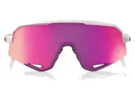100 Percent "Slendale" Sunglasses - Multilayer Mirror Lens / Matte Chalk