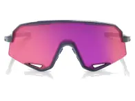 100 Percent "Slendale" Sonnenbrille - Purple Mirror Lens / Satin Storm Metallic