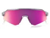 100 Percent "Slendale XS/Youth" Sunglasses - Multilayer Mirror Lens / Polished Translucent Grey