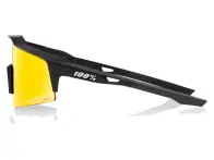 100 Percent "Speedcraft SL" Sunglasses - HiPER Mirror Lens / Soft Tact Black