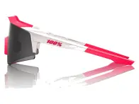 100 Percent "Speedcraft SL" Sunglasses - Smoke Lens / Puddy Pink White
