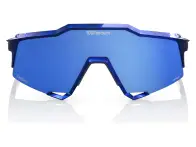 100 Percent "Speedcraft" Sunglasses - Red Bull Bora HiPER Royal Blue Mirror Lens / Gloss Blue Hologr