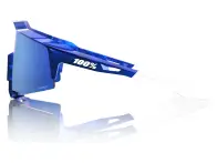 100 Percent "Speedcraft" Sunglasses - Red Bull Bora HiPER Royal Blue Mirror Lens / Gloss Blue Hologr