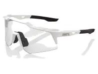 100 Percent "Speedcraft XS" Sunglasses - HiPER Mirror Lens / Matte White