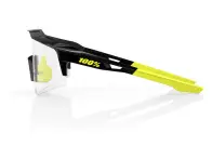 100 Percent "Speedcraft XS" Sunglasses, Photochromic Lens / Gloss Black
